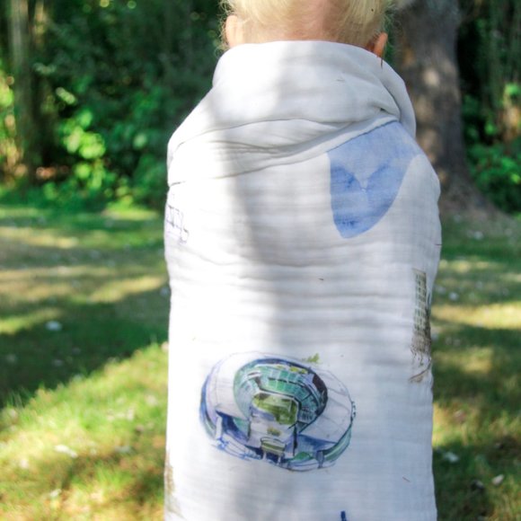 Luxury Muslin Quilt - The North - Picture 5 of 5